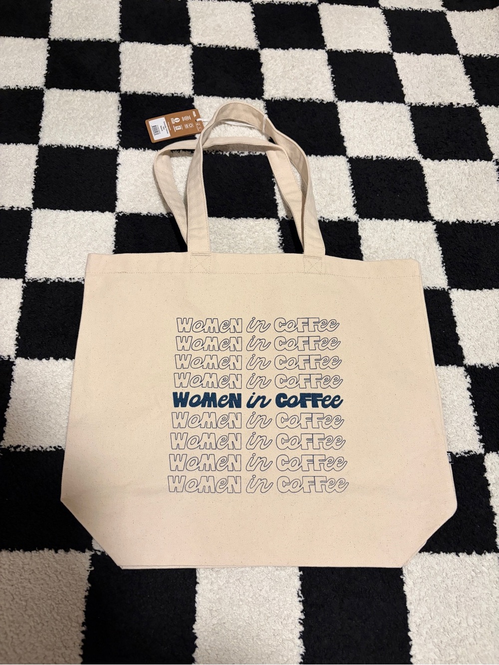 Women in Coffee Everyday Canvas Tote Bag | MiiR x Olympia Coffee (New w/ tags)